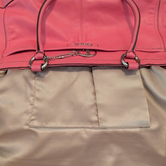 Coach Carry All Dusty Rose Handbag F19728 - Picture 14 of 14
